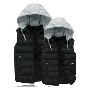 Men Puffer <b>Jacket</b> Hooded Autumn Stand Windproof Breathable Casual Streetwear Outdoor <b>Travel</b> Hiking Fashion Outerwear Front Sale - Product Image 6