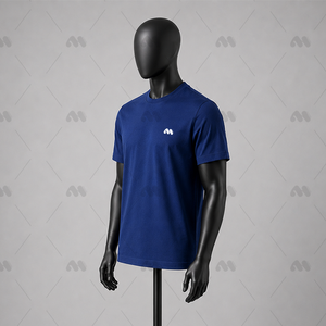 Camiseta Extra Grande para Hombre de Alta Calidad, 100% Algodón, 220/230GSM, Transpirable, Sólida, con Logotipo Personalizado, Impresión Digital 3D, Tallas Grandes - Product Image 3