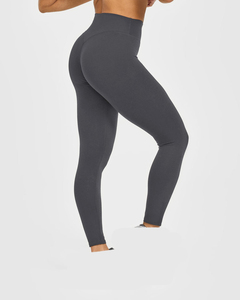 Leggings de yoga taille haute unis pour femmes – Confortables, extensibles dans quatre directions, séchage rapide et respirants - Product Image 2