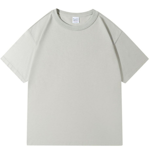 <b>Black</b> oversized cotton <b>tee</b> Custom logo streetwear top Crew neck short sleeve <b>shirt</b> Men's casual streetwear tshirt - Product Image 1