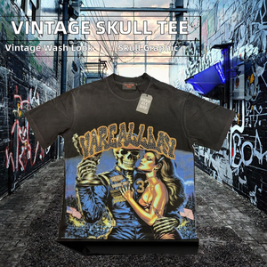 Camisetas Unisex Vintage Lavadas de Moda 2026, Cuello Redondo, Manga Corta, Holgadas, 200 Gramos, 100% Algodón, Ecológicas, de Secado Rápido y Transpirables - Product Image 2