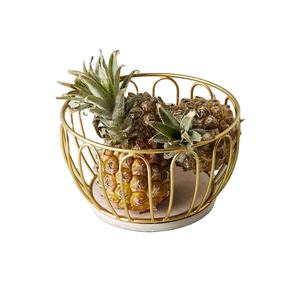 Cesta de almacenamiento de piña con forma personalizada de diseño admirable, cesta de frutas de metal de la mejor calidad para accesorios de cocina - Product Image 1