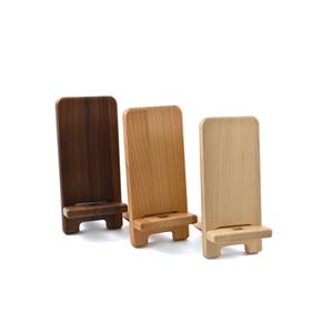 Antique Wooden Mobile Phone Stand At High Quality For Best Sale Home Table Desk Mobile Phone Unique Wood Stand Customized Price - Product Image 2