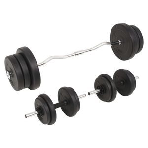 Set de Barra y Mancuernas de 132.3 lb, Categoría de Pesas Libres - Product Image 3