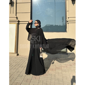 Vestido Abaya Largo Informal a Precio de Mayoreo, Nuevo Diseño, Manga Larga, Musulmán, de una Pieza, Logotipo Personalizado, Tradicional, Ligero y Transpirable - Product Image 2