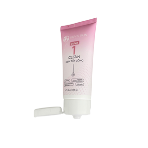 OEM Offset-printed PE <b>Plastic</b> <b>Tube</b> with Pink Gradient Design with Cute And Modern Style suitable for Packaging Women’s Cosmetics - Product Image 2