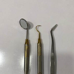 Dental Examination Set High Quality German Stainless Steel Instruments Surgical Kit Dentavex CE Certified Ergonomic Grip Class I - Product Image 2