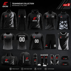 Collection de vêtements d'équipe personnalisés, vêtements de sport, vêtements d'entraînement, vêtements de gym, uniforme d'équipe, fabricant OEM - Product Image 3