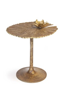 Mesa de Centro de Metal Contemporánea con Superficie Metálica, Moderna y Decorativa, No Plegable, Mueble para Sala de Estar, Garantía N/a, M F INTERNATIONAL - Product Image 5