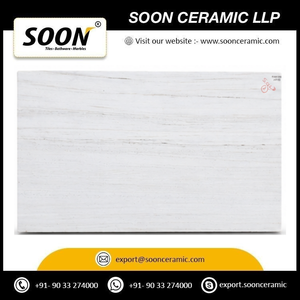 SOON CERAMIC Marbre Calcite Poli INDIAN LASA-2 Écologique Imperméable Grande Dalle Design Contemporain Revêtement Mural et de Sol - Product Image 4