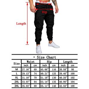 Pantalon cargo de sport décontracté pour homme, grande taille, avec logo personnalisé, léger, taille haute/basse, style urbain, pour l'extérieur - Vente en gros - Product Image 5