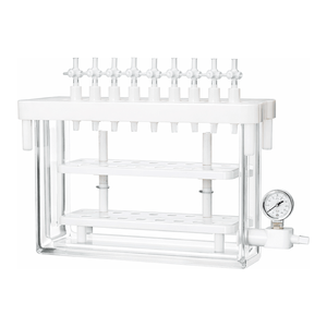 Colector de Vacío para Cromatografía SPE de 12-24 Puertos, Vidrio Especial para Preparación de Muestras - Product Image 3