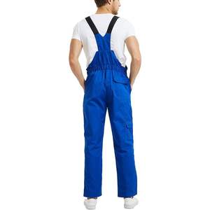 Overoles de trabajo de peso medio para hombre, talla grande, con bolsillos para herramientas, para acampar y hacer senderismo al aire libre - Product Image 2