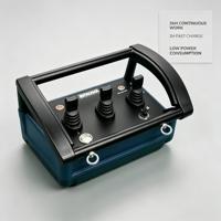 Kit de Control Remoto Inalámbrico Hidráulico Proporcional Multifunción de 12-24V con Batería de Litio