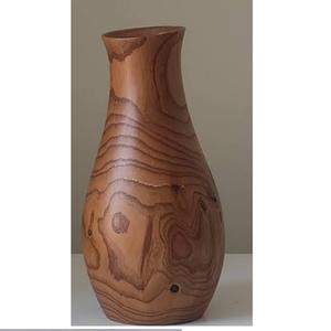 Jarrón Decorativo de Madera de Mango Tallado a Mano para Sala de Estar u Oficina, Regalos y Uso al por Mayor, Jarrón de Flores de Madera Ecológico - Product Image 6