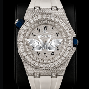 Men's Full Moissanite Diamond Watch Luxury Iced Out Bracelet Wristwatch - Product Image 1