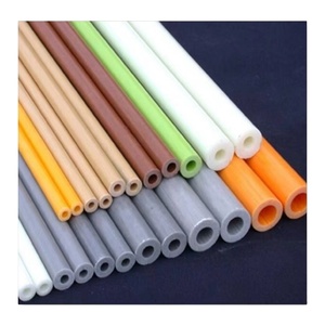 High Strength and Superior Quality FRP Fiberglass Round Tube-Superior Quality Hollow <b>Rod</b> with Cutting Processing Service - Product Image 2