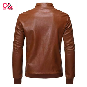 Chaqueta de Cuero para Hombre a Precio Económico, la Más Vendida, con el Último Estilo y Nueva Llegada, Chaqueta de Cuero para Hombre al Por Mayor - Product Image 6