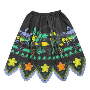 Jupes brodées pour femmes à taille élastique – Vente directe usine – Meilleur design 2026 - Product Image 3