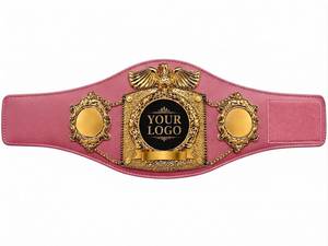 Cinturones de campeonato de boxeo personalizados, cinturón de campeonato de lucha libre con emblema de águila, oro, plata, cuero PU, unisex, título de artes marciales - Product Image 3