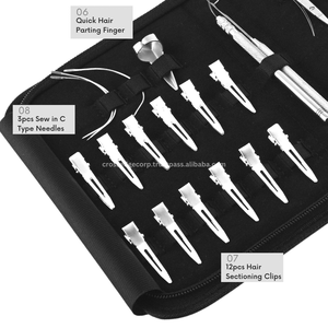 New Wholesale Hair Extension Tools <b>Kit</b> Includes Microbead Closer and Remover Plier Stainless Steel Also Parting Finger for Sale - Product Image 4