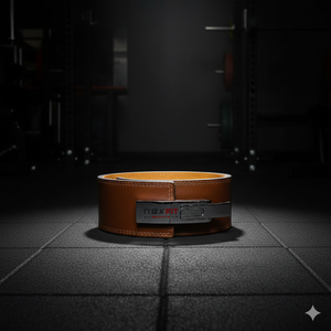 เข็มขัดยกน้ำหนัก Rexfit Sports หนังแท้คุณภาพสูง สำหรับออกกำลังกายในยิม รองรับการสควอทและเดดลิฟท์ ปรับระดับได้ พร้อมพยุงหลัง - Product Image 2