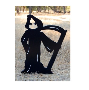 Adornos decorativos de hierro para jardín de Halloween, ideales para la decoración de casas embrujadas, crean un atractivo atractivo para exteriores con un toque festivo oscuro. - Product Image 4