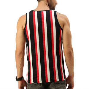 Hot Sale Men Tank Tops High Quality Gym Wear Customized Printing Gym Wear Sleeveless Quick Dry tank Top - Product Image 2