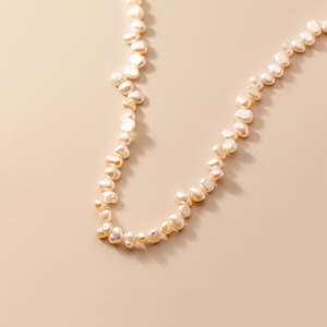 Collier en argent pur S925 avec perle d'eau douce, pendentif de luxe en perle de reine des neiges, chaîne de clavicule haut de gamme - Product Image 3