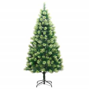 Sapin de Noël Artificiel Articulé avec 300 LED et Ensemble de Boules 210 cm Décorations Festives - Product Image 5