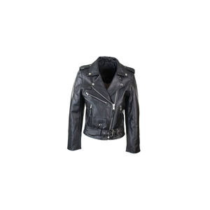 Chaqueta de Cuero Corta Unisex Personalizada OEM, Corte Ajustado, Cuello Alto, Impermeable, Informal de Invierno, Estilo Urbano, Tallas Grandes Disponibles - Product Image 1