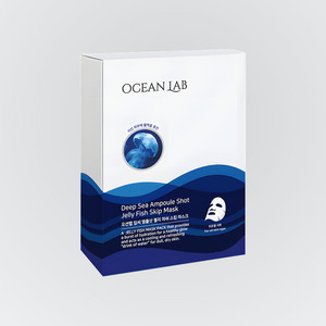 Mascarilla facial de colágeno coreana Osyeonraep Ocean Lab Deep Sea Ampoule Shot Jellyfish Skip Mask Pack 10 unidades 1 pieza colágeno - Product Image 4