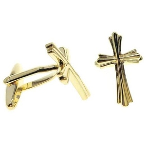 Pins de Camisa con Cruz de los Caballeros Templarios, Acabado Dorado, Accesorios Formales de Metal Personalizados para Camisa, Regalia Masónica - Product Image 2
