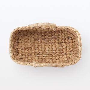 Panier ovale en jacinthe d'eau, fait main, panier de rangement, vente en gros, écologique, fabriqué au Vietnam - Product Image 3