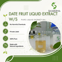 Natuurlijk dadelfruit vloeibaar extract, wateroplosbaar ingrediënt voor dranken, voedingsmiddelen en persoonlijke verzorging.