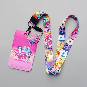 Promoción al por mayor: Nuevos cordones para teléfono móvil <span class=keywords><strong>con</strong></span> diseño de My Little Pony, de dibujos animados, para estudiantes, escolares y soporte para tarjetas de identificación. - Product Image 3