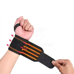 Bandes de maintien pour poignets pour l'entraînement à la musculation, soutien solide pour les séances de gym, ajustement réglable, facile à utiliser, conception durable - Product Image 3
