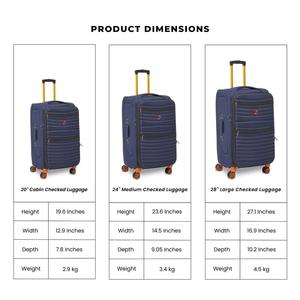 Black Polyester Luggage with 4 Wheels Combination Lock Lightweight Travel <b>Suitcase</b> Unisex Simple Style Zipper Closure - Product Image 5