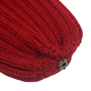 Nuevo Gorro de Invierno de Alta Calidad, Gorros de Punto Cálidos para Mujer y Niños, Gorros de Invierno Sólidos con Pompón de Piel Sintética Extraíble, Gorro de Esquí Cálido - Product Image 3