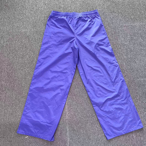 Mens Wide Leg <b>Flare</b> Pant with Concave Shape New Design Mid Waist Zipper Adjusted Nylon Woven Zipper Pants - Product Image 2