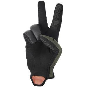 Guantes de Ciclismo Unisex de Cuero Verde Oliva, Cierre con Cordón, Ligeros, Transpirables, Antideslizantes, Delgados y Cómodos para Verano - Product Image 2