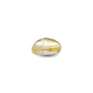 Handcrafted 5.1 Carat Oval Cut Yellow Sapphire Loose Gemstone for Fine Jewelry - Product Image 3