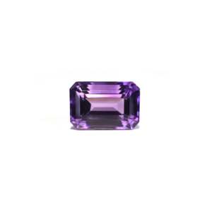 Emerald Cut 9.2 Carat Amethyst Loose Gemstone for Fine Jewelry - Product Image 1