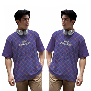 เสื้อยืดคอกลมแขนสั้นลายกราฟิกสำหรับผู้ชาย เสื้อยืดสตรีทแวร์สำหรับผู้ชายสำหรับฤดูร้อน - Product Image 3
