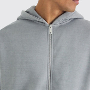 Nouveauté 2026 : Sweat à capuche zippé pour homme, design tendance, couleur unie, épais, personnalisable - Product Image 5