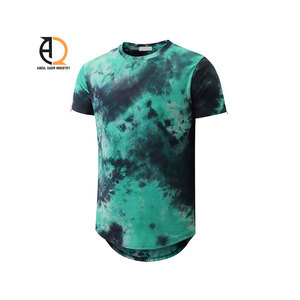T-shirts graphiques vintage streetwear tendance en coton ample pour hommes, imprimé lettres hip-hop - Product Image 2