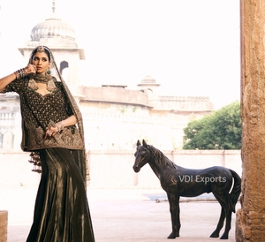 Life Size Royal Horse Sculpture Luxury Traditional Design Handmade Wedding Decor Statue Entrance Styling Event Display - Product Image 4