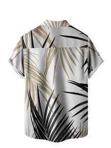 Camiseta de Hombre, 150 Gramos, Transpirable, 100% Algodón, Tejido de Punto, Corte Holgado, Estilo Cuadrado, Antiarrugas - Product Image 3