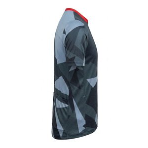 Camiseta Deportiva de Manga Corta con Estampado Geométrico para Hombre Ekin Impex, Cuello Redondo, Tejido de Punto de Secado Rápido, Corte Ajustado, Camisetas Personalizadas - Product Image 4