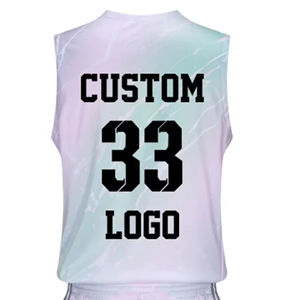 Conjunto de Camiseta de Baloncesto Degradada para Hombre con Número 33, Impresión por Sublimación, Secado Rápido, Uniforme Deportivo, Ropa de Verano - Product Image 5